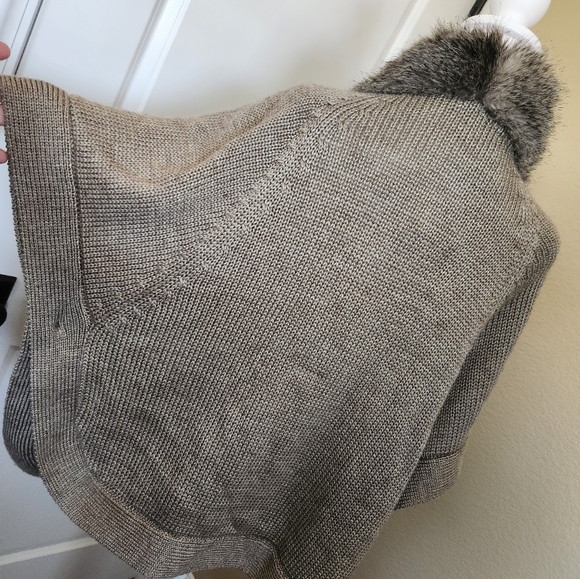 NEW NWT Women's Alberto Makali Open Cardigan Jacket Faux Fur Size Large - Picture 4 of 8